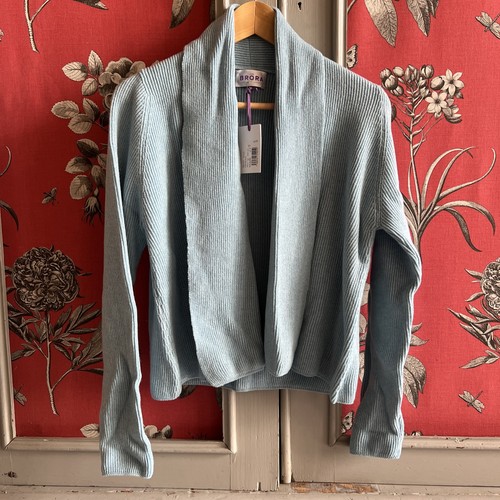 Brora cashmere ribbed cardigan - cashmere,