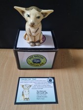 Harmony Kingdom Pot Belly's  - Calender Cats - Pearl Figurine