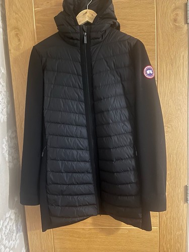 Black canada goose quilted and - quilted,