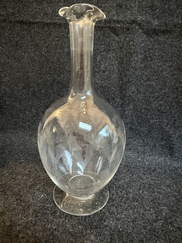 Victorian etched glass - victorian,