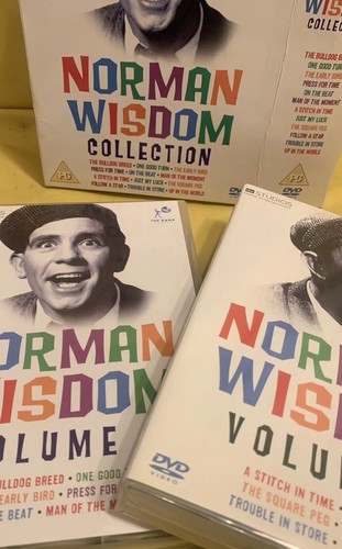 Norman wisdom dvd - norman,