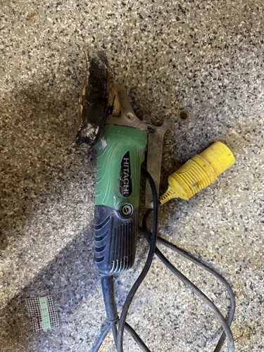 Hitachi angle grinder 110v - angle,