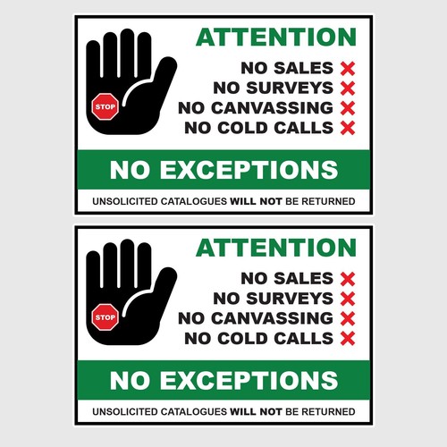 Attention sales people - attention,