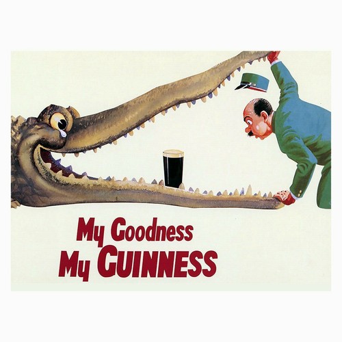 Goodness guinness retro - my,