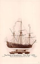 BR74784 real photo model kempthorne mary rose portsmouth cahedral ship   uk