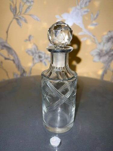 Vintage clear cut crystal - vintage,