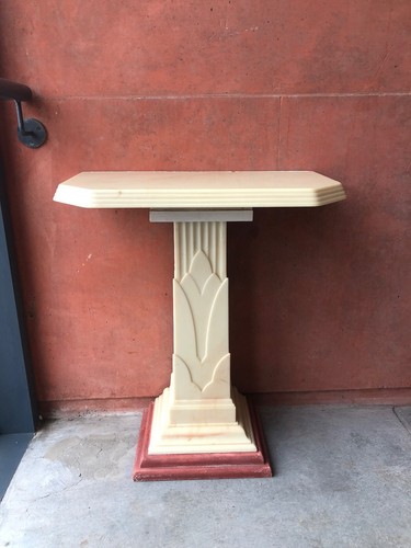Art deco console - art, table