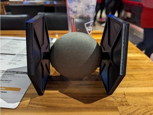 Printed tie fighter google - tie,
