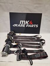 Vw Mk4 Golf 25th Anniversary Red Stitched Seat Belts Genuine