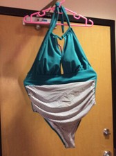 Cupshe Womens XL Stripe One