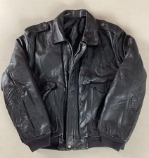 Vintage Leather Flight Jacket