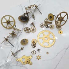Brass Clock Gears & Cogs For