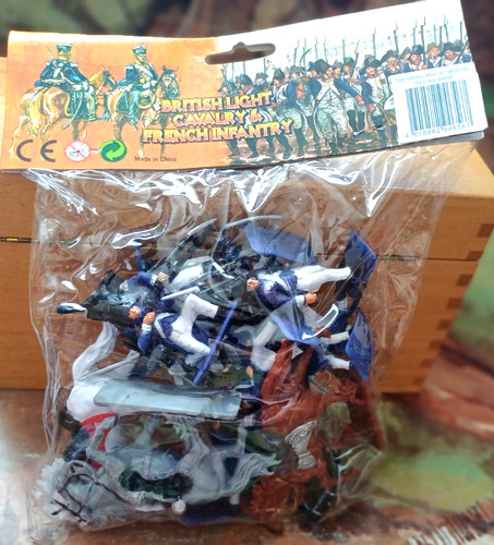 British light cavalry french - british,