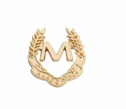 Letter brooch elegant - brooch,