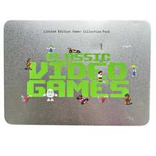Classic video games stamps - video,
