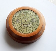 Vintage Wooden And Brass 40