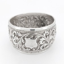 Antique Silver Napkin Ring