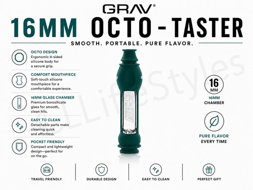 Grav octo taster - taster, 16mm