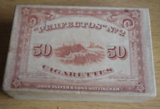 Vintage Cigarette Box. 50 John