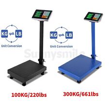 Heavy Duty 100KG/300KG Digital Industrial Platform Postal Weighing Scales