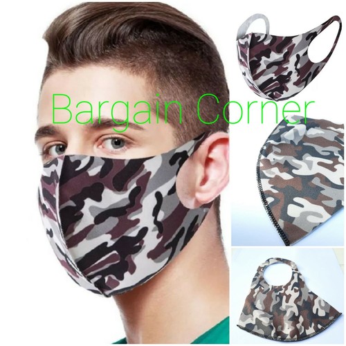 Camouflage face nose cover - face,