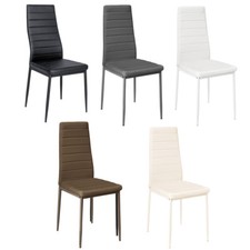 2/4/6X Dinning Chairs Faux