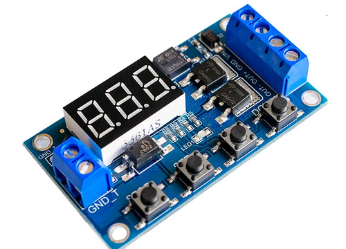 Time delay relay - time, switch