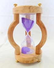Nautical Sandglass Hourglass – Elegant Desk Timer & Office Decor – Beach-Inspire