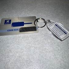 Peugeot Dealer Keyring "Pentagon Peugeot”