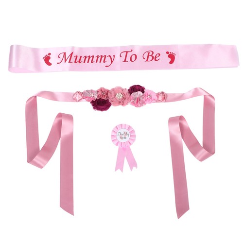 Maternity sash for baby shower - for,