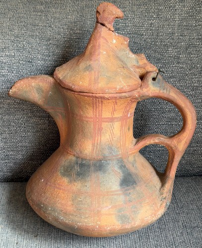 Vintage handmade clay - handmade,