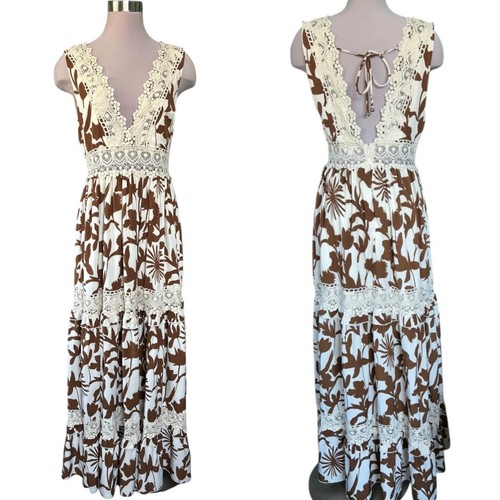 Nwot unique deep bohemian - v,