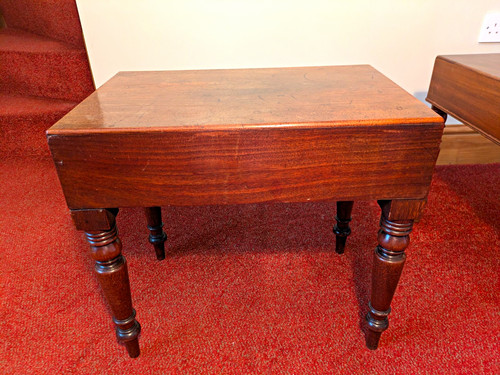 Mahogany antique side - side, table