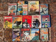 13x Vintage 1950’s 60’s 70s 80s Children’s Annuals & Books Joblot Boys Adventure