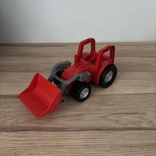 RED TRACTOR / DIGGER Push