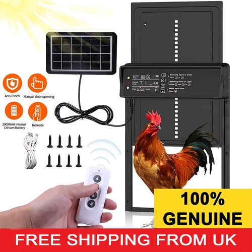 Automatic chicken coop - coop, door