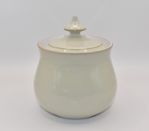 Denby linen sugar bowl with - bowl,