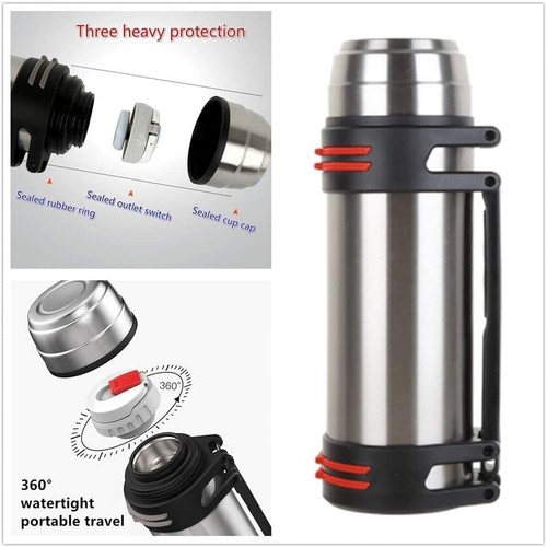 Thermos flask stainless - thermos,