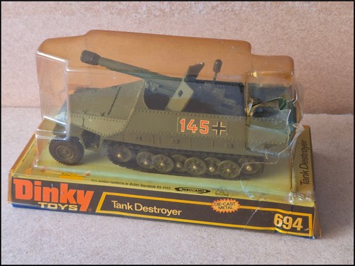 Dinky 694 tank destroyer - dinky,