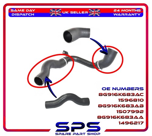 Intercooler pipe egr - egr, set