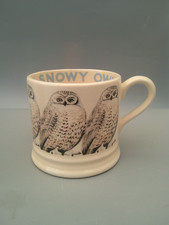 Emma Bridgewater Snowy Owl mug First Quality - 1/4 Pint