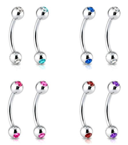 Eyebrow bar body jewellery - body,