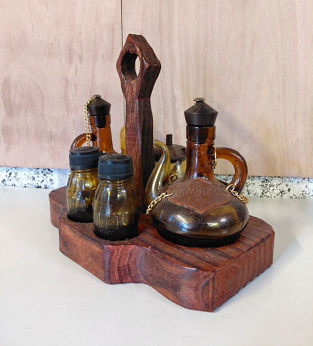 Vintage spanish amber glass - vintage,