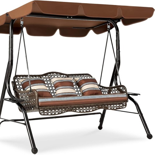 Seater garden swing chair - 3,