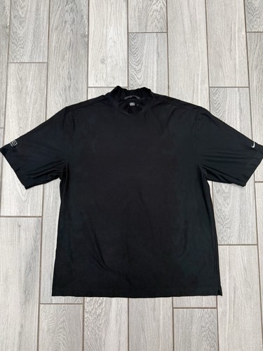 Nike golf black mock - nike,