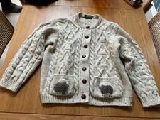 McKENNAS Aran Wool Cardigan