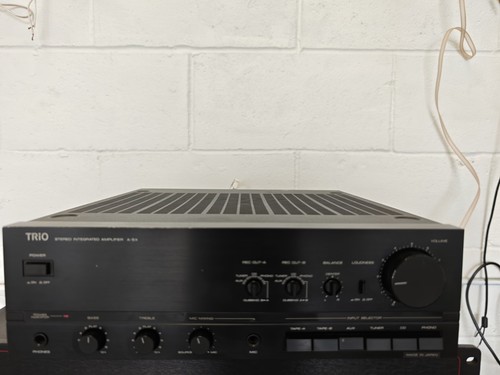 Trio integrated stereo - a-5x,