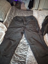 Weise Black Motorcycle Trousers Size Xl Excellent Condition