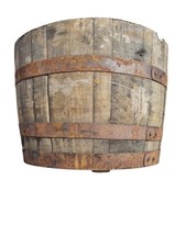 Genuine oak half whisky - oak, barrel