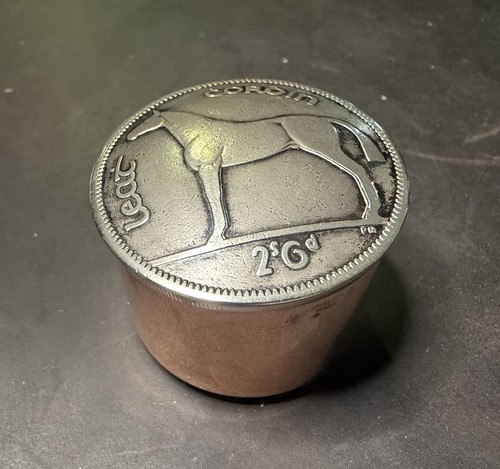 Vintage tactile copper pill - tactile,